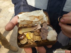 У цэнтры Гродна знайшлі яўрэйскі скарб часоў Другой сусветнай