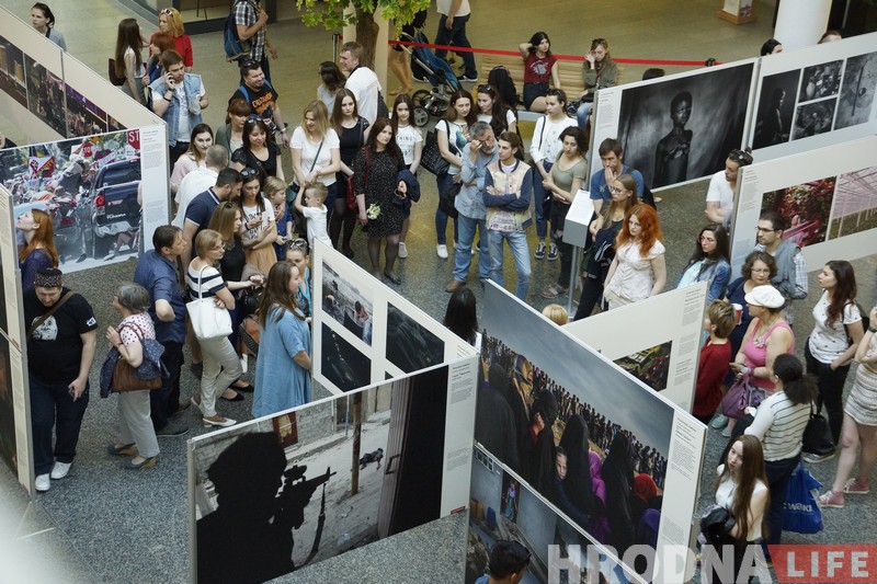 Выставу World Press Photo 2018 адкрылі ў Гродне Выставу World Press Photo 2018 адкрылі ў Гродне