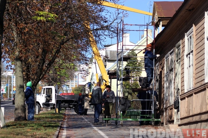 Паспець да панядзелка: Гродна рыхтуюць да прыезду Лукашэнкі Паспець да панядзелка: Гродна рыхтуюць да прыезду Лукашэнкі