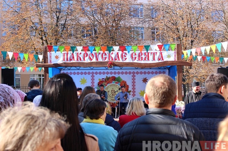 Праваслаўныя вернікі Гродна адзначаюць Пакроў дзень Праваслаўныя вернікі Гродна адзначаюць Пакроў дзень