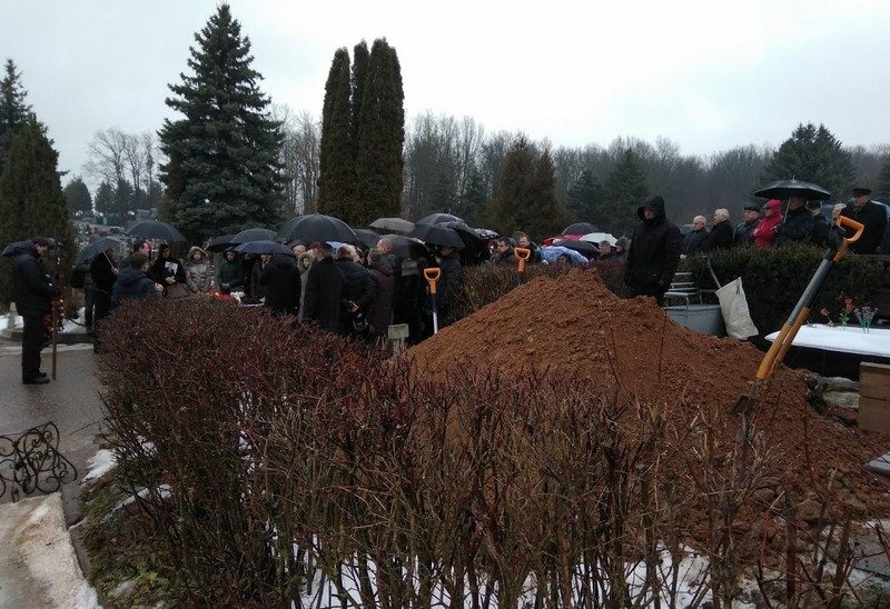 У Гродне развіталіся з Сямёнам Домашам У Гродне развіталіся з Сямёнам Домашам