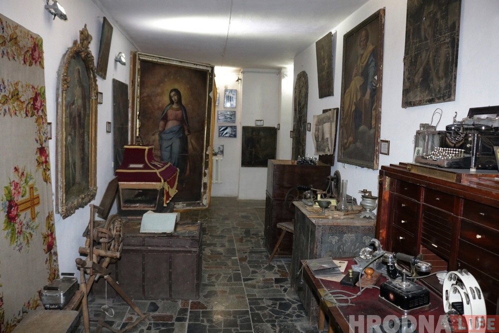 У падвалах Брыгіцкага касцёла ў Гродне - сапраўдны музей