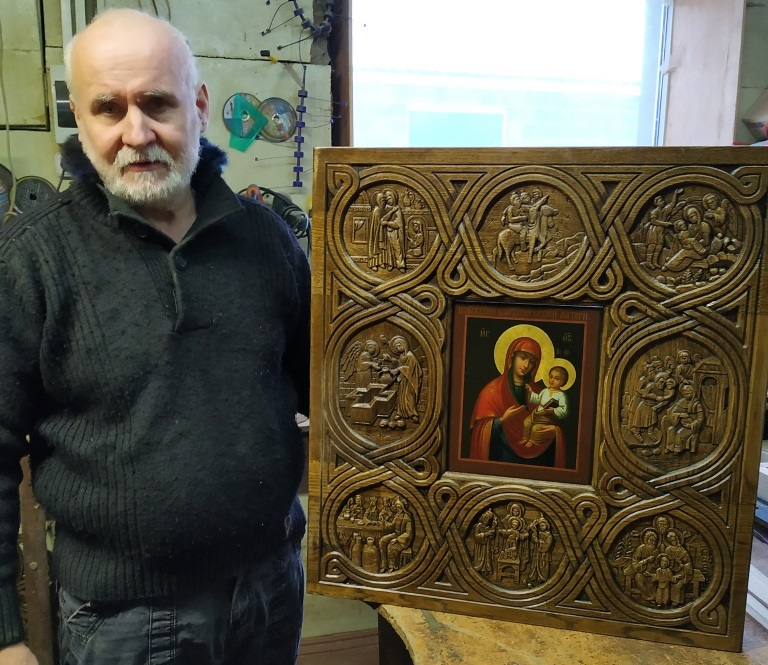 У Гродна вярнулася гістарычная копія страчанай Каложскай іконы. Яе прывезлі з Германіі