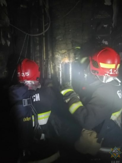 У горадзе гарэў будынак «Гроднааблгаза» У горадзе гарэў будынак «Гроднааблгаза»