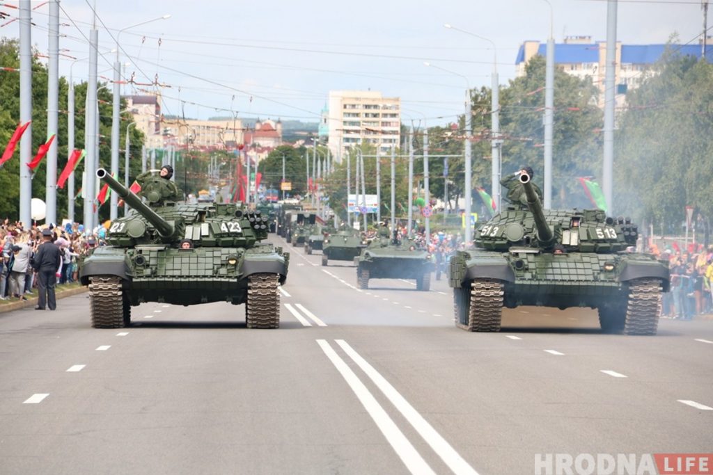Фотарэпартаж: Гродна адзначае Дзень Незалежнасці