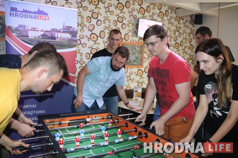 У турніры Hrodna.life па настольным футболе перамаглі айцішнікі У турніры Hrodna.life па настольным футболе перамаглі айцішнікі