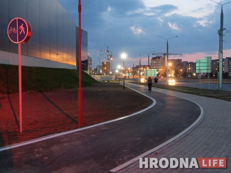 Фотафакт. У Гродне адкрылі першую сапраўдную веласцежку Фотафакт. У Гродне адкрылі першую сапраўдную веласцежку