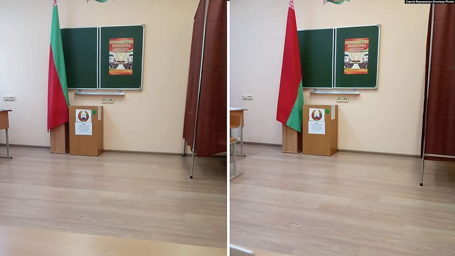 Председатель избирательной комиссии ответил, почему флаг перевернулся за ночь