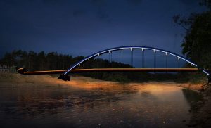 На гродзенскіх пляжах ўсталююць відэакамеры. Што яшчэ новага рыхтуюць да пляжнага сезону? мост привал