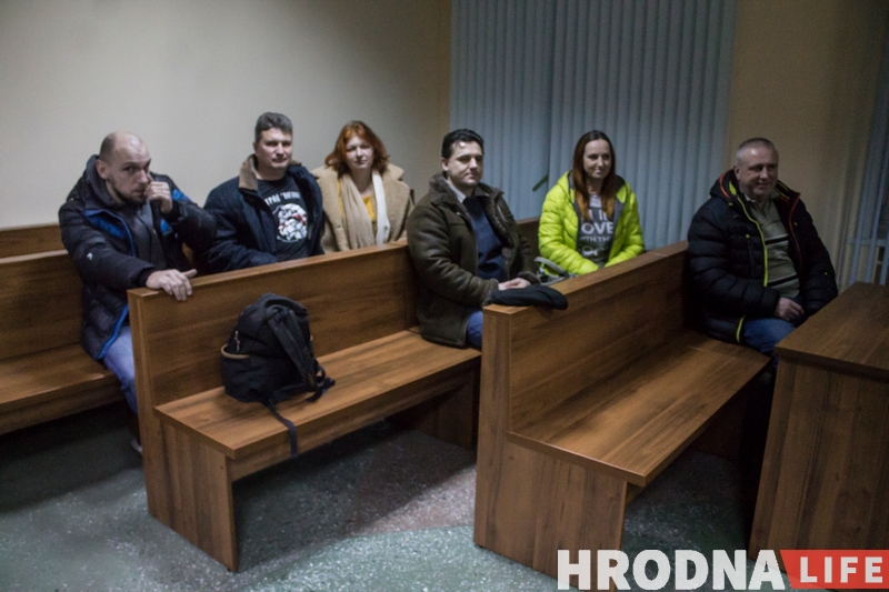 Штрафы ад 10 да 30 базавых. Гродзенскіх актывістаў судзілі за акцыю супраць інтэграцыі з Расіяй суд інтэграцыя (3)