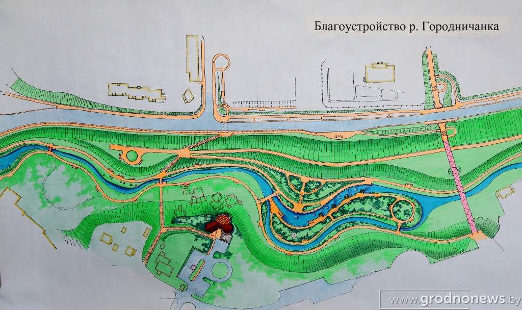 Як добраўпарадкуюць даліну Гараднічанкі ў Гродне Як добраўпарадкуюць даліну Гараднічанкі ў Гродне