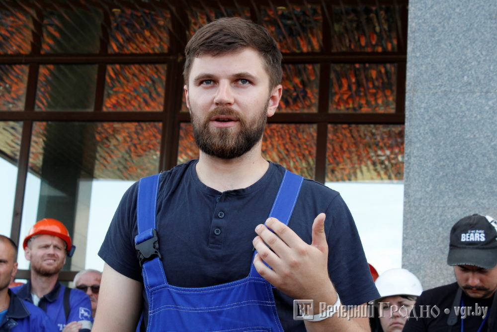 Председатель стачкома «Азота» Юрий Рововой уехал в Польшу Юрий Рововой Гродно Азот