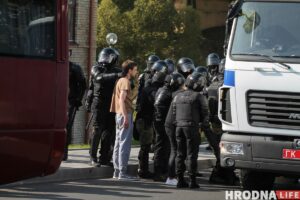 УУС: у Гродне затрымалі 54 чалавекі, у вобласці 10 чалавек засталіся ў ізалятарах УУС: у Гродне затрымалі 54 чалавекі, у вобласці 10 чалавек засталіся ў ізалятарах