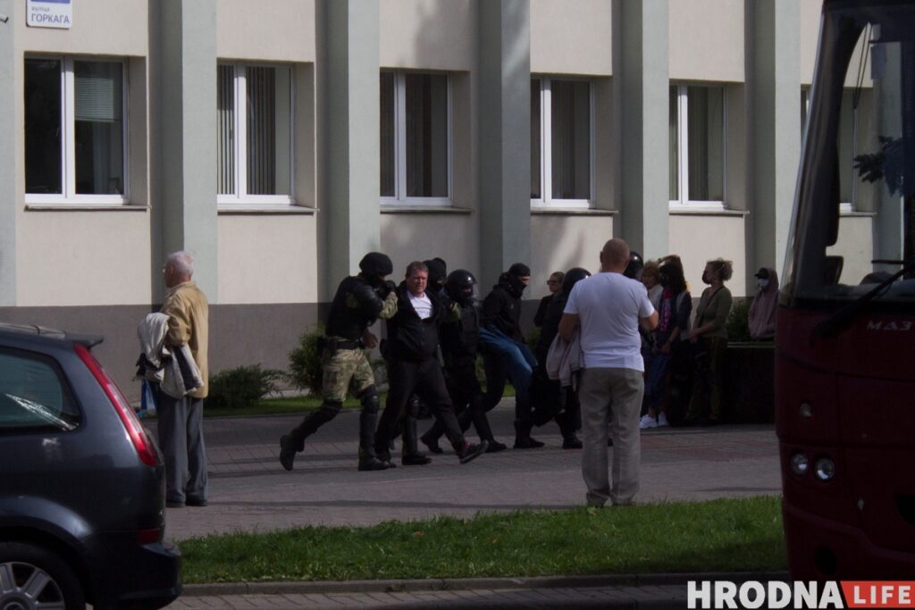 У Гродзенскай вобласці затрымалі 66 чалавек на акцыях пратэсту 13 верасня