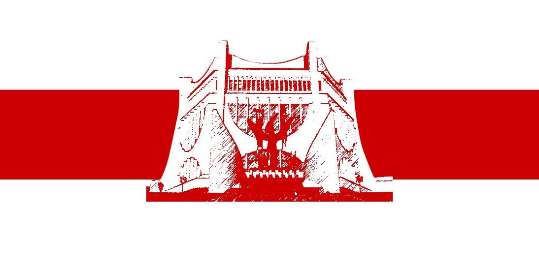 «Гэта не проста нейкія знакі». Гродзенец зрабіў сцягі розных раёнаў горада