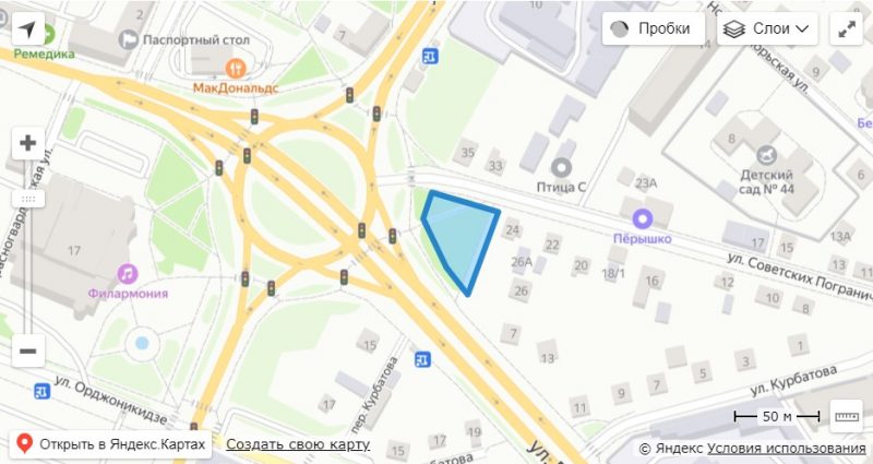 На месте бывшего  “Пьяного угла” планируют построить ресторан либо кафе (обновлено)