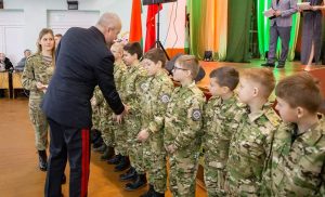 У 2020-м разганялі пратэсты, а зараз будуць вучыць дзяцей: у Гродне стварылі вайскова-патрыятычны клуб У 2020-м разганялі пратэсты, а зараз будуць вучыць дзяцей: у Гродне стварылі вайскова-патрыятычны клуб
