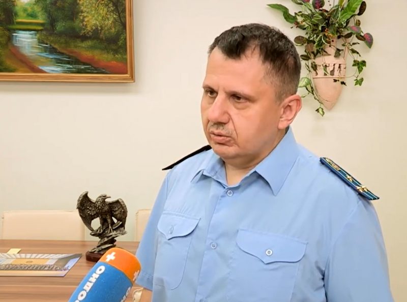 Пракурора Гродна Уладзіміра Клішына ўзнагародзілі ордэнам Пашаны