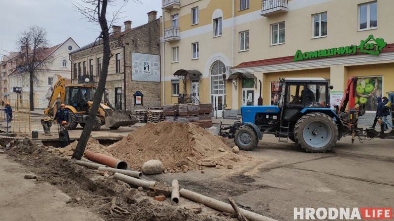 Рух транспарту на вуліцы Ажэшкі зноў перакрыюць. Калі і як надоўга? (абноўлена)