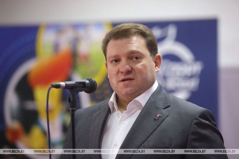 Лукашэнка адкрыў у Гродне новую залу для кікбоксінгу