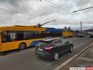 У Гродне выдзеляць поласы для руху грамадскага транспарту. Пакуль - у адным раёне Общественный транспорт в Гродно. Иллюстративное фото: Hrodna.life