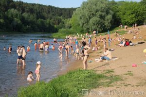 Гродзенцам паабяцалі цюбінгавую трасу «бліжэй да цэнтра». Калі яна з'явіцца? пляж у Гродне