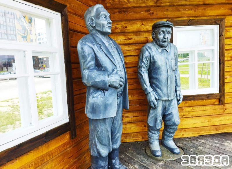 памятная кампазіцыя "Белыя росы" на Дзевятоўцы