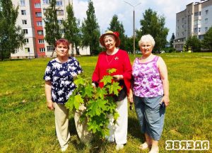 Жыхары суседніх дамоў у масоўцы і Карачанцаў на аўтавышцы. Як здымалі фільм "Белыя росы" Жыхаркі мікрараёна Дзевятоўка