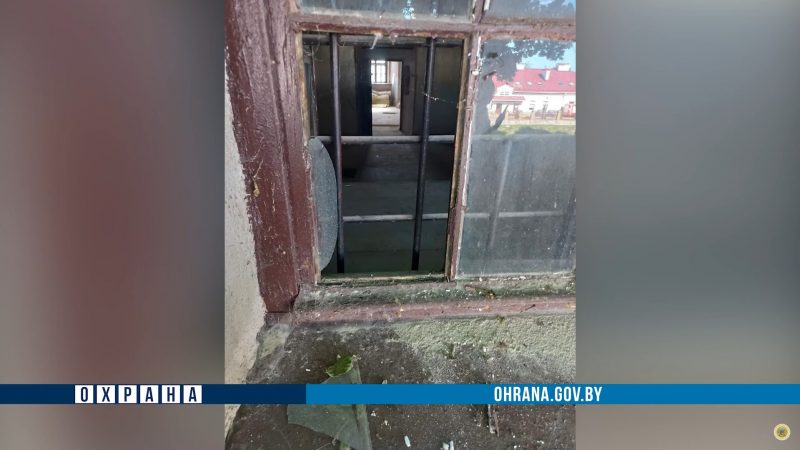 Мужчина разбил окна в Старом замке: хотел посмотреть, как жили короли