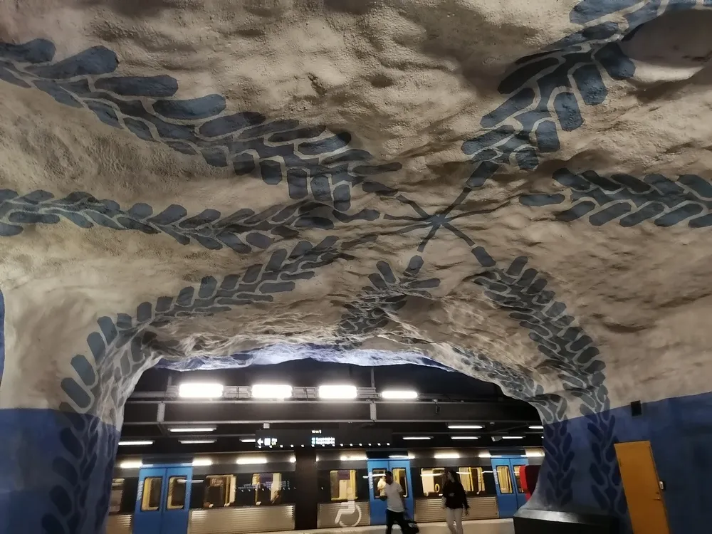 На станцыі метро T-Centralen