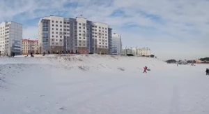 На Альшанцы дзіцё атрымала траўмы, катаючыся на цюбінгу - следчыя праводзяць праверку Альшанка горка