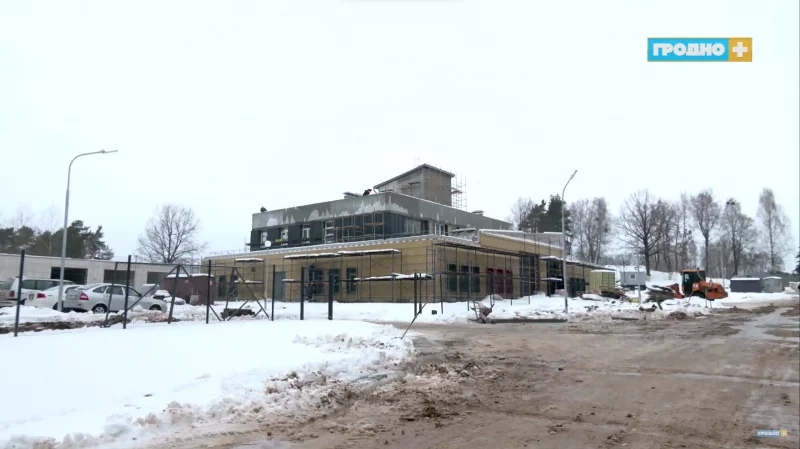 Пажарнае дэпо ў Грандзічах не паспелі адкрыць да Дня ратаўніка. Назвалі новы тэрмін адкрыцця