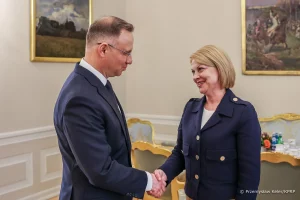 Сярод вызваленых пасля візіту Келага — асуджаны паляк з Гродна Ежы Жывалеўскі Сустрэча Анджэя Дуды з Анжалікай Борыс.