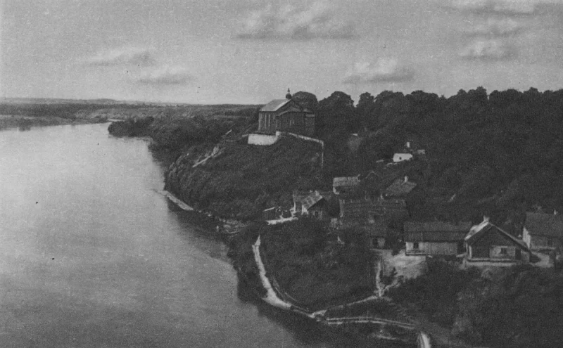 Візіт папскага нунцыя, спрэчкі наконт плошчы Баторыя, ваўкі ў ваколіцах: пра што пісалі гродзенскія газеты 100 гадоў таму Від на Каложу ў міжваенным Гродне. Фота: Narodowe Archiwum Cyfrowe