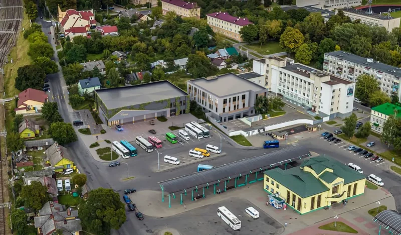 Праект гандлёвага цэнтра на Чырвонаармейскай.