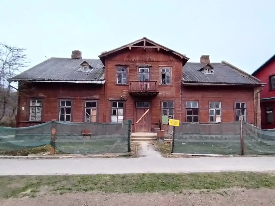 У Гродне рэканструююць старажытны будынак у Новым Свеце. Гараджанам прапануюць абмеркаваць праект Дом на Мицкевича, 9 в марте 2024 года. Фото: Instagram vid_grodno