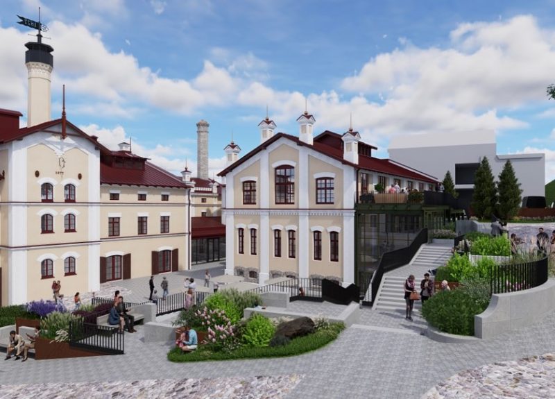 гродзенскі піўзавод пасля рэканструкцыі