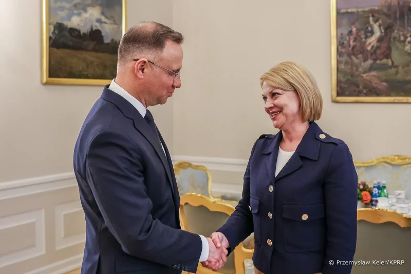 Анжаліка Борыс больш не ўзначальвае Саюз палякаў Беларусі: што яшчэ вядома з інтэрв'ю СБ Встреча Анджея Дуды с Анжеликой Борис