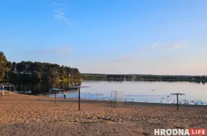 На Юбілейным возеры з'явілася новая зона адпачынку - без пяску і з краявідам на ваду На Юбілейным возеры з'явілася новая зона адпачынку - без пяску і з краявідам на ваду